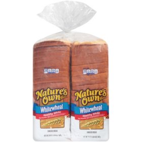 Nature's Own Whitewheat Bread 20 oz., 2 pk.