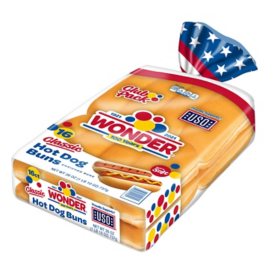 Wonder Bread Classic White Bread Hamburger Buns, 8 ct - Pay Less