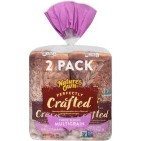 Nature's Own Perfectly Crafted Thick Sliced Multigrain 22 oz., 2 pk.