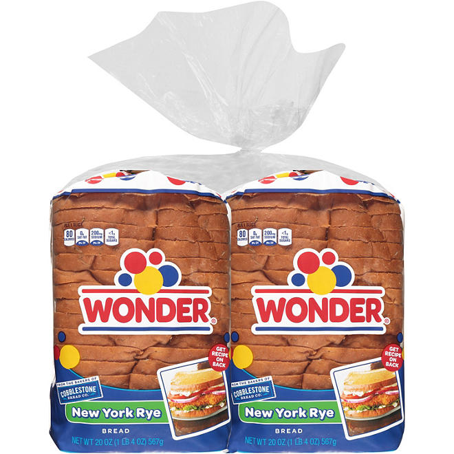 Wonder New York Rye Bread (16oz / 2pk)