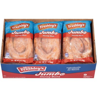 Mrs. Freshley's Glazed Honey Buns, 1.75 Oz