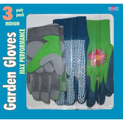 Certified Midwest Nitrile Coated Palm Men's Gardening Gloves