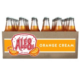 Ale-8-One Orange Cream Glass Bottles 24 pk.