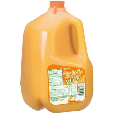 Pet 100% Pure Orange Juice - 1 gallon jug - Sam's Club