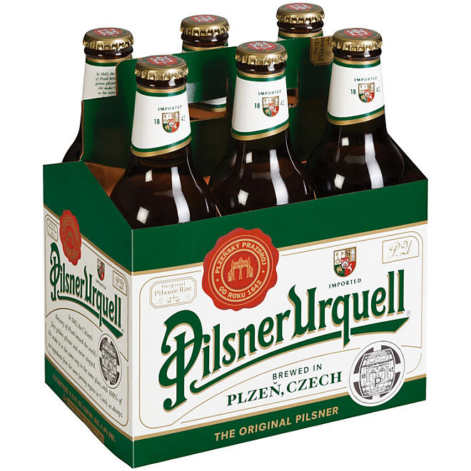 Pilsner Urquell Lager (11.2 fl. oz. bottle, 6 pk.)