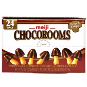 Meiji Chocorooms 0.75 oz., 24 pk.