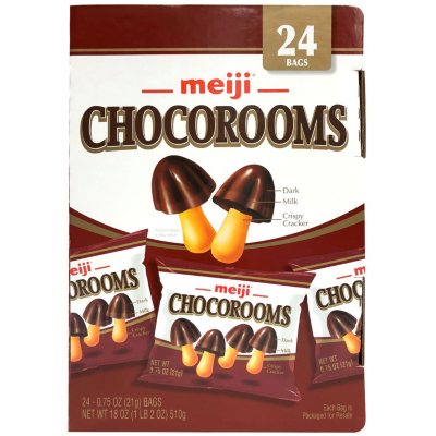 Meiji Chocorooms 0.75 oz., 24 pk. - Sam's Club