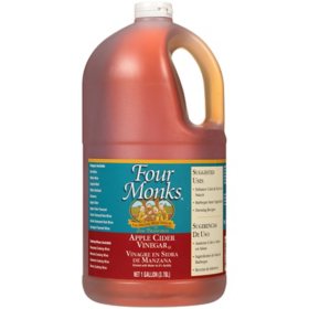 Four Monks Apple Cider Vinegar, 128oz.