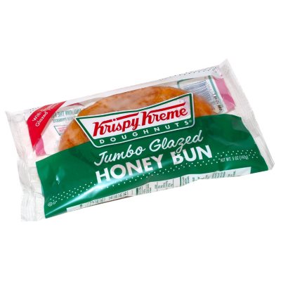 Krispy Kreme Jumbo Glazed Honey Bun (45 oz., 9 ct.) - Sam's Club
