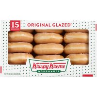 Krispy Kreme Original Glazed Doughnut, 1.6 oz., 15 ct. 