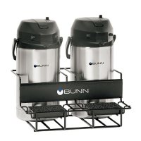 BUNN Universal Coffee Airpot Rack for Two Airpots (Side/Side)