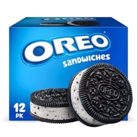 Oreo Dairy Dessert Sandwiches, Frozen, 12 ct.