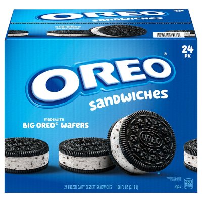 Oreo Ice Cream Sandwiches (24ct.) - Sam's Club