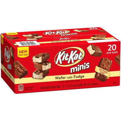 Kit Kat Minis Frozen Dessert Bars 20 Ct Sam S Club