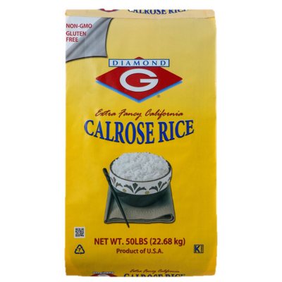 Diamond G Calrose Rice 50 Lbs Sams Club