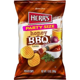 Herr Foods Honey BBQ Potato Chips, 13 oz.