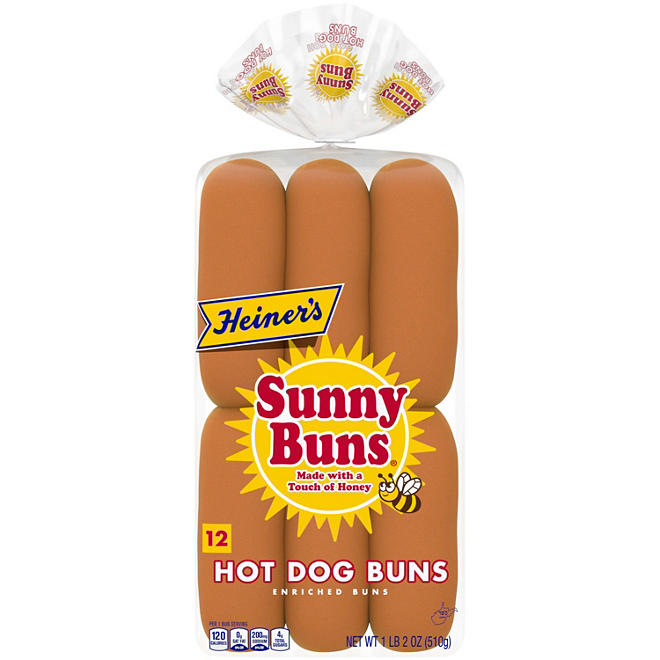 Heiner's Sunny Buns Hot Dog Buns  12ct.