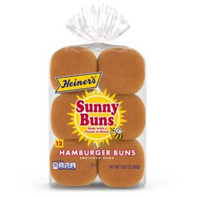 Heiner's Seeded Hamburger Buns (12 ct.)