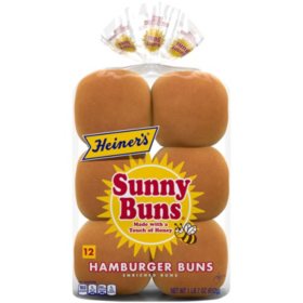 Heiner's Seeded Hamburger Buns (12 ct.)