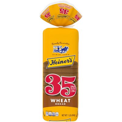 Heiner's 35 Calorie Wheat Bread (16oz / 2pk) - Sam's Club