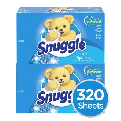 Snuggle Blue Sparkle Vend-Design Fabric Softener Sheets (2-Sheets/Box,  100-Boxes/Carton) VEN2979929 - The Home Depot