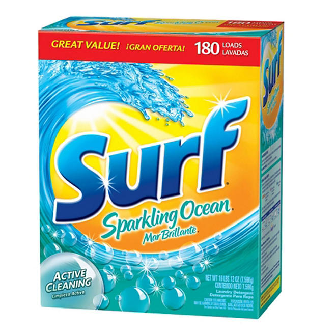 Surf Sparkling Ocean Laundry Detergent - 180 loads