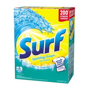 Surf Sparkling Ocean Laundry Detergent Powder 200 Loads 260 Oz