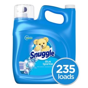 Snuggle Liquid Fabric Softener, Blue Sparkle 188 fl. oz., 235 loads