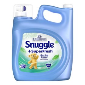 Snuggle Plus SuperFresh Liquid Fabric Softener 164 fl. oz., 155 loads