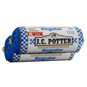 J.C. Potter Premium Pork Country Sausage Roll 2 lb.