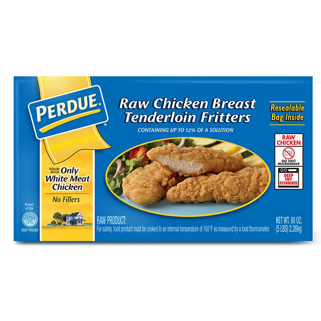 Perdue Raw Chicken Breast Tenderloin Fritter (5 lbs. )