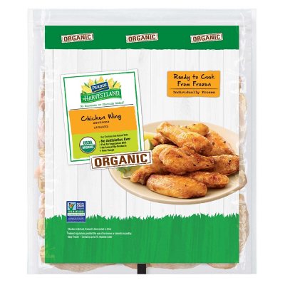 PERDUE® ORGANIC Free Range Chicken Wing Sections, 66510