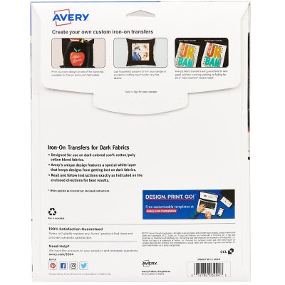 how to use avery diy t shirt transfers