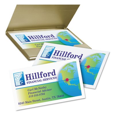 clean edge business cards