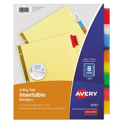 Avery® Reinforcements for Hole-Punched Pages, Clear, 200/Pack