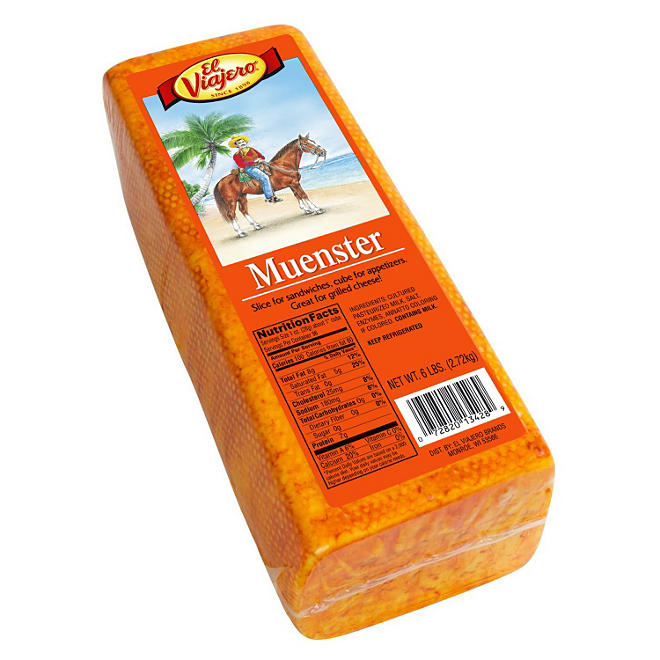 El Viajero Muenster Cheese (6lb.)