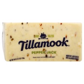 Tillamook Pepper Jack Cheese 2.5 lbs.