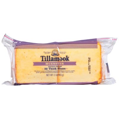Tillamook Muenster Cheese Slices (32 oz.) Sam's Club
