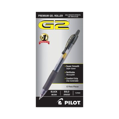 Colors/Refills Select Pilot G2 Retractable Gel Rollerball Pen 1.0mm 