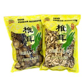 Family Dried Shiitake Mushroom - 16 oz. bag