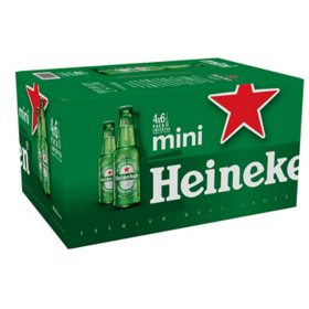 Heineken Lager Beer (7 fl. oz. bottle, 24 ct.)