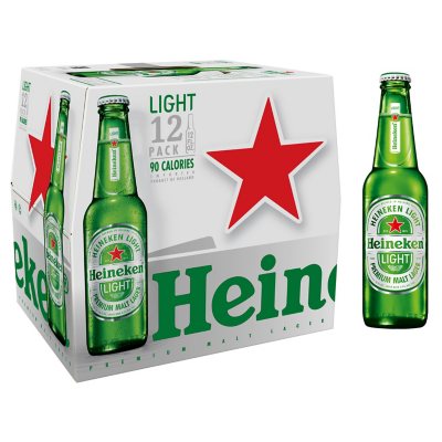 Heineken Light Lager Beer (12 fl. oz. bottle, 6 pk.) - Sam's Club