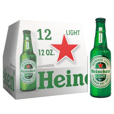 Heineken Light Lager Beer fl. oz. bottle, 12 - Sam's Club