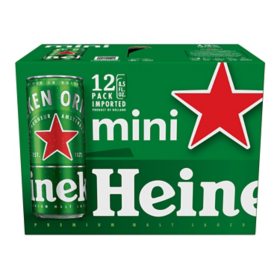 Heineken Lager Beer 8.5 fl. oz. can, 24 pk.