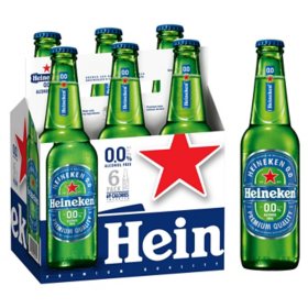 Heineken 0.0 Non-Alcoholic Beer 11.2 fl. oz. bottle, 24 pk.
