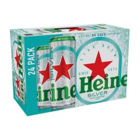 Heineken Silver (12 fl. oz. can, 24 pk.)