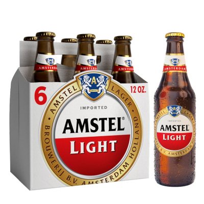 AMSTEL LIGHT 6 / 12 OZ BOTTLES Sam's Club