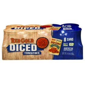 Red Gold Diced Tomatoes 14.5 oz., 8 pk.