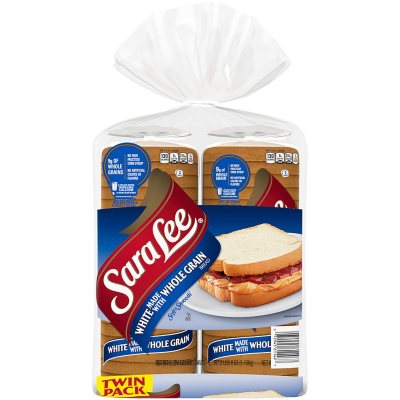 Sara Lee Soft & Smooth Whole Grain White Bread (20 oz., 2 pk