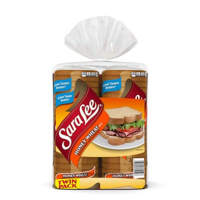 Sara Lee Honey Wheat Bread (20 oz., 2 pk.) - Sam's Club